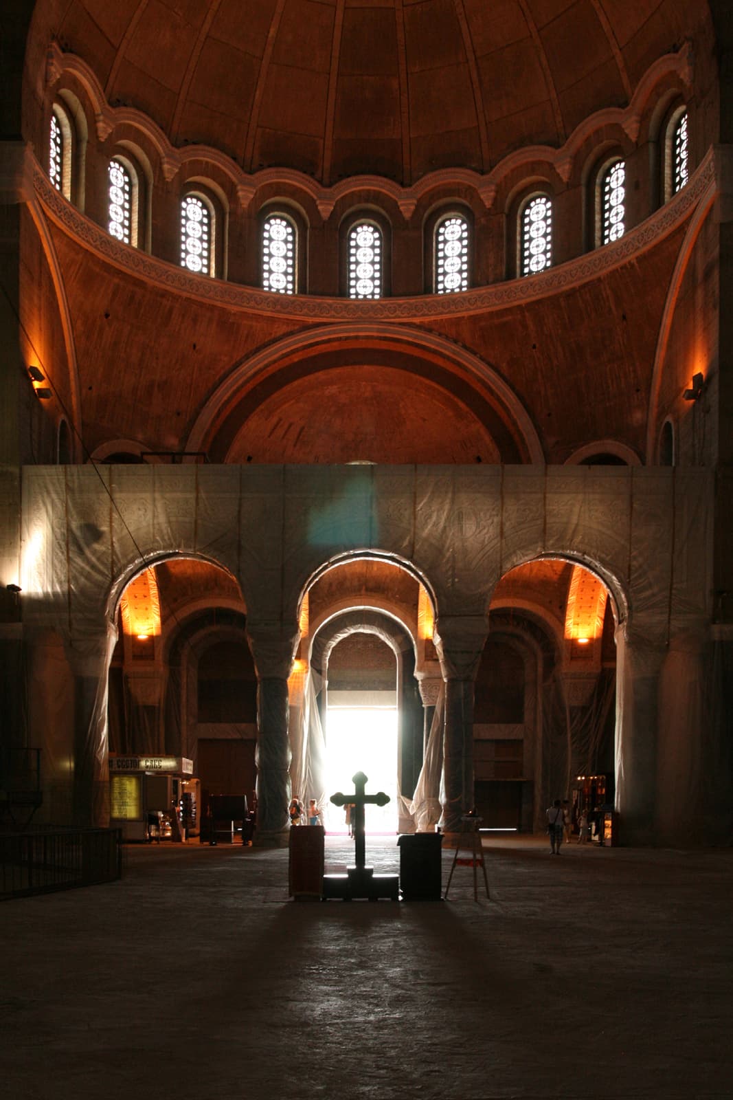 Church of Saint Sava, one of the largest Orthodox church buildings in the world, in Belgrade