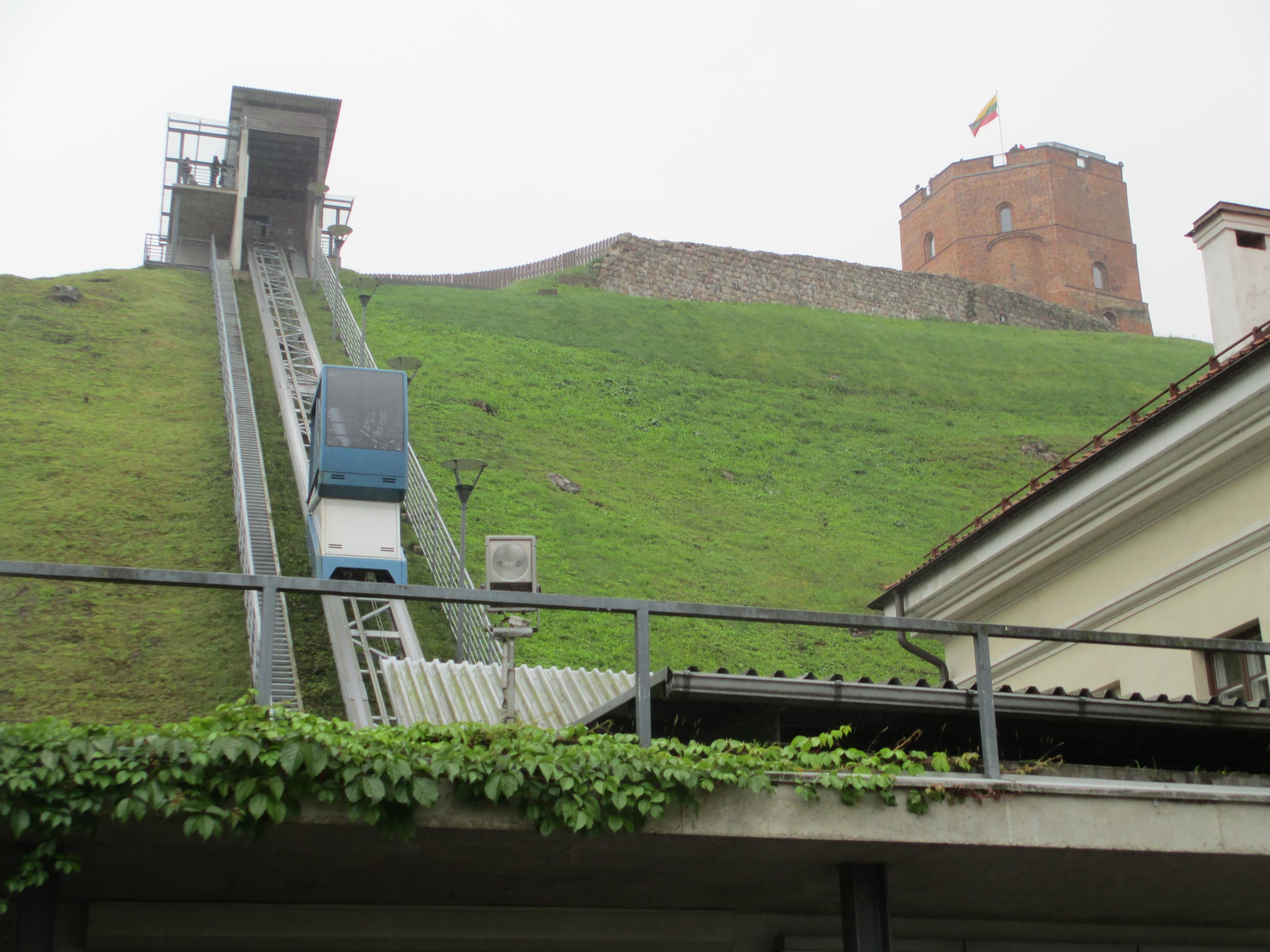 Gediminas Tower above Vilnius Old Town