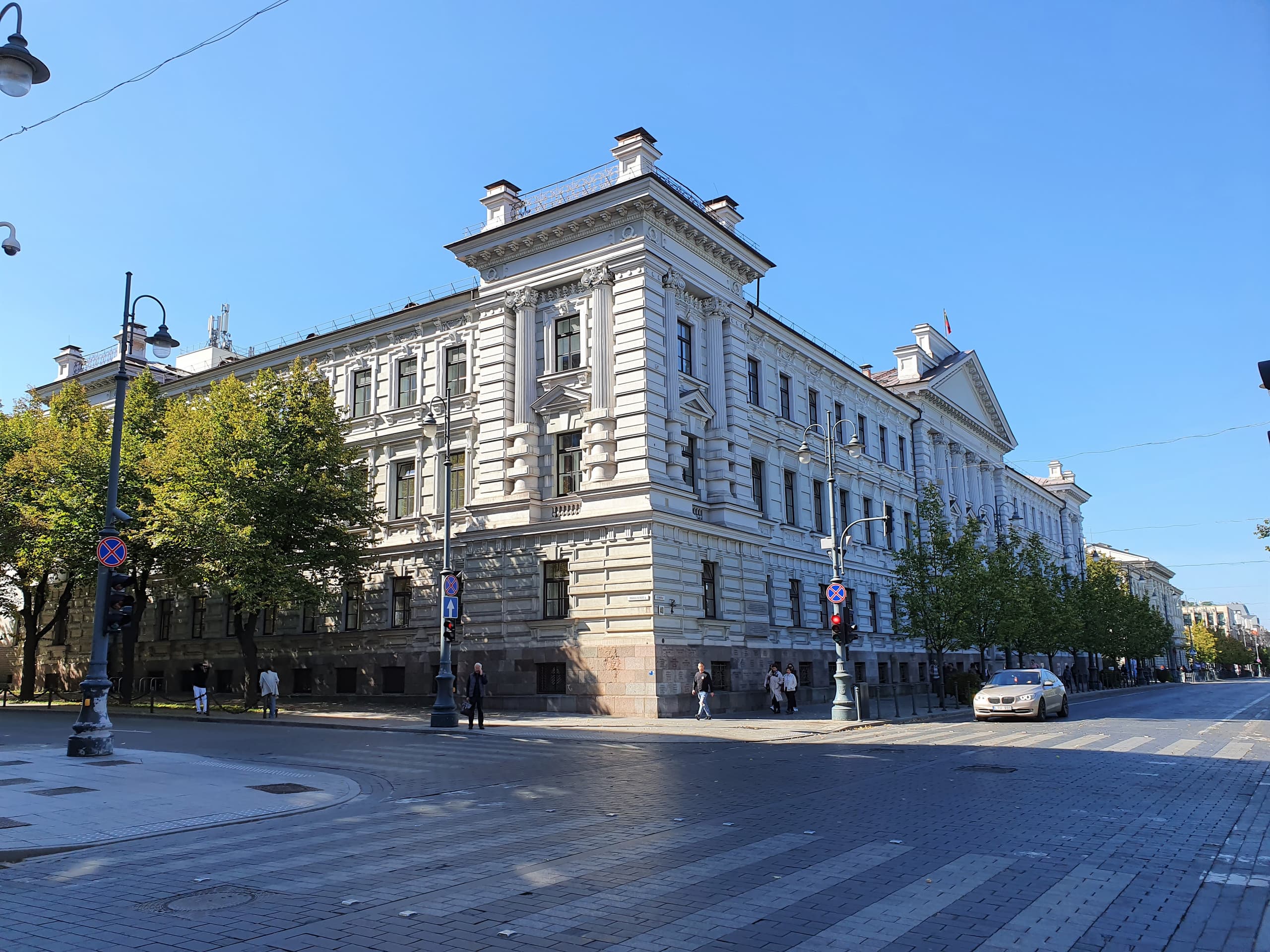 The former KGB headquarters on Gediminas Avenue, now the Museum of Occupations and Freedom Fights